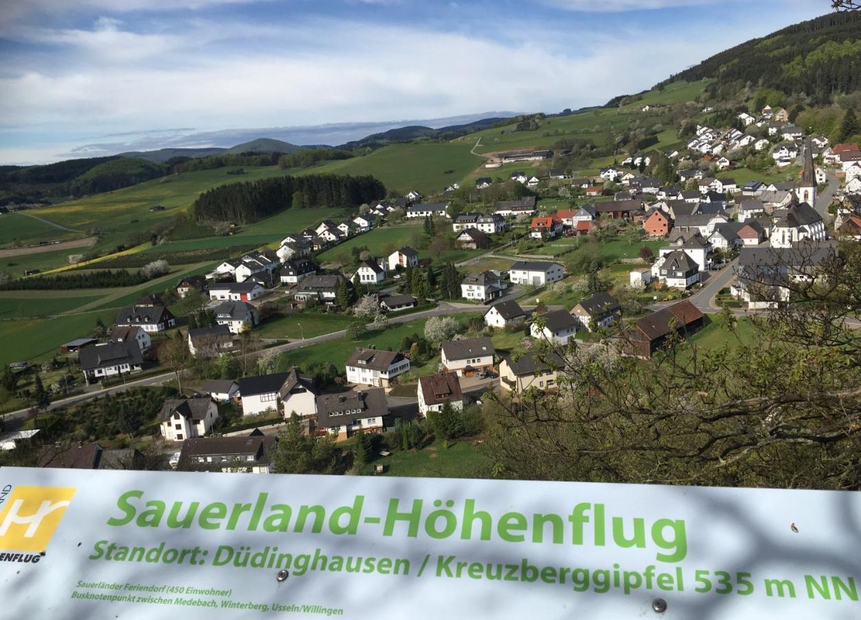 Fewo Auszeit Zum Anspel Medebach Esterno foto